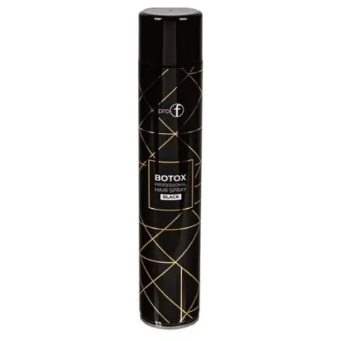 Wats Prof Botox Black bardzo mocny lakier do stylizacji włosów 750ml