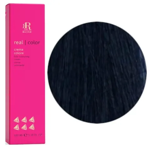 RR Line Real Color profesjonalna farba do włosów 1.0 Nero 100ml