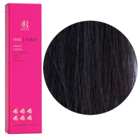 RR Line Real Color profesjonalna farba do włosów 4.0 Średni brąz 100ml