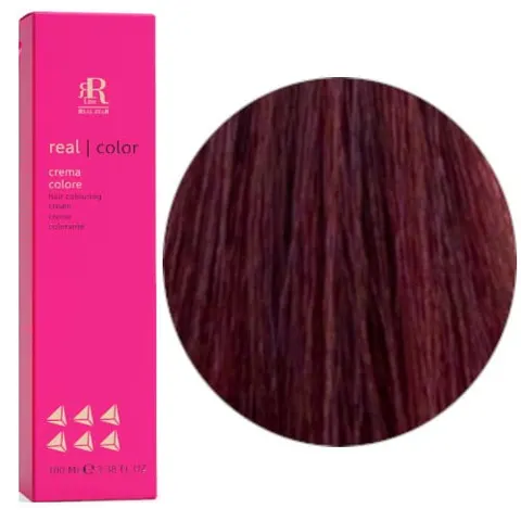 RR Line Real Color profesjonalna farba do włosów 5.66 Jasny brąz intensywnie czerwony 100ml