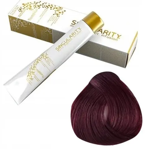 Imperity Singularity profesjonalna farba do włosów 6.22 Intense Irisee Dark Blonde 100ml