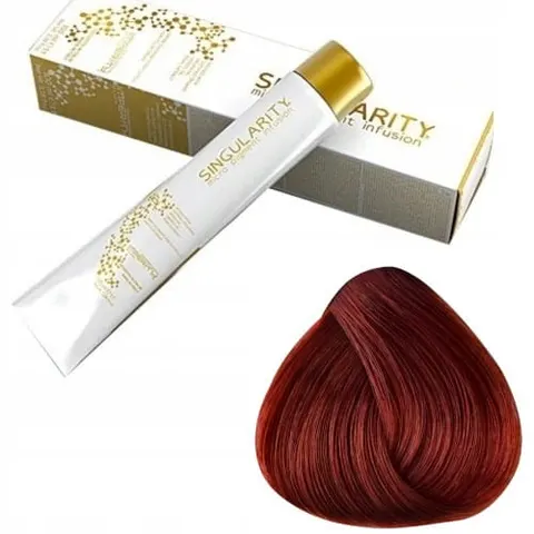 Imperity Singularity profesjonalna farba do włosów 7.64 Red Copper Blonde 100ml