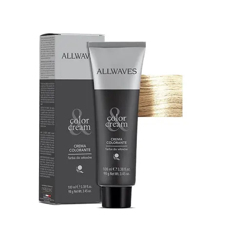Allwaves Color Cream farba do włosów 1000 Super Blond Naturalny 100ml
