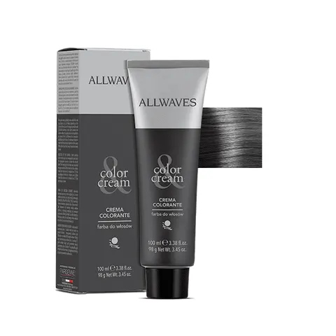 Allwaves Color Cream farba do włosów 0.1 Szary Dla Mężczyzn 100ml