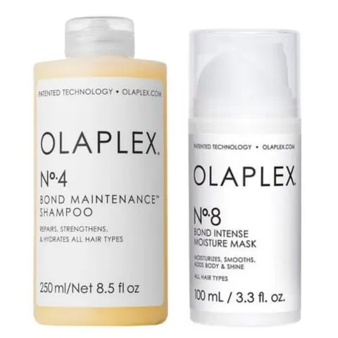 Olaplex zestaw regenerujący: No.4 szampon 250ml + No.8 maska 100ml