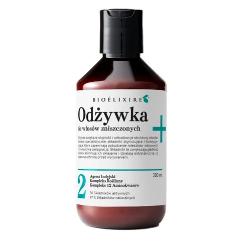 Bioelixire odżywka do włosów zniszczonych 300ml