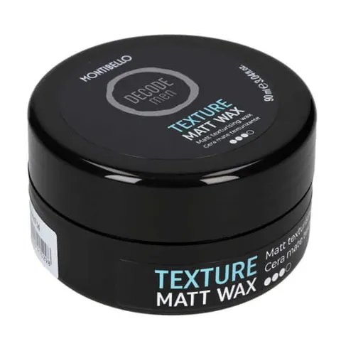Montibello Decode Men Texture Matt Wax matowy wosk mocno utrwalający 90ml