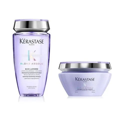 KERASTASE Blond Absolu Szampon + maska do włosów