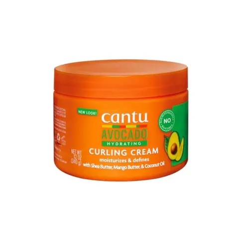 Cantu Avocado Hydrating Curling Cream aktywator skrętu loków i fal 340g