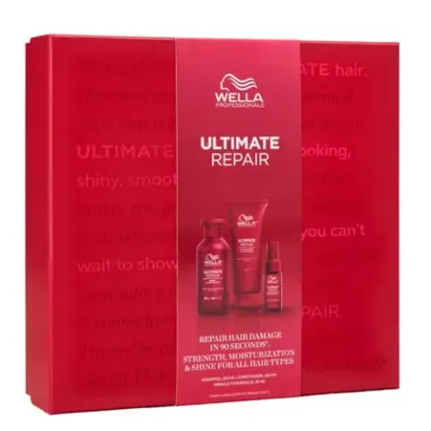 Wella Ultimate Repair zestaw prezentowy szampon 250ml + odżywka 200ml+ serum 30ml