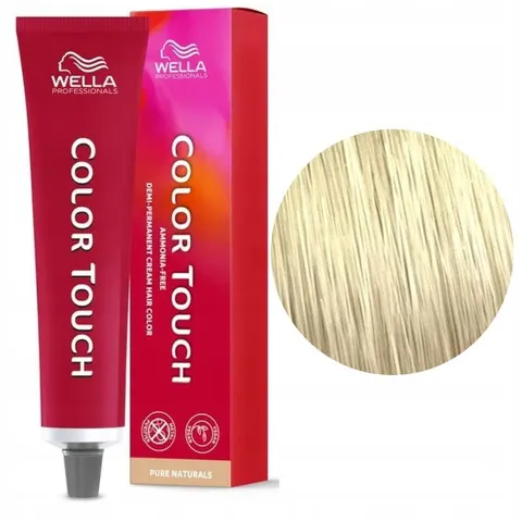 Wella Color Touch 10/01 Profesjonalna Farba do Włosów bez amoniaku 60ml