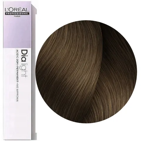 Loreal Dia Light 7.23 Blond opalizująco-złocisty Profesjonalna koloryzacja ton w ton 50 ml