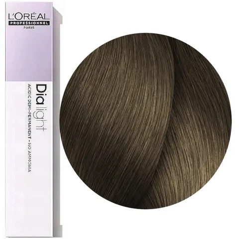 Loreal Dia Light 7 Blond Profesjonalna koloryzacja ton w ton 50 ml