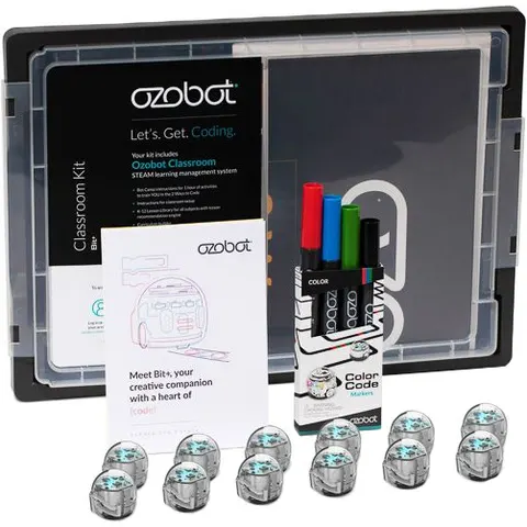 Ozobot BIT + zestaw szkolny - 12 szt. - Robot zabawka