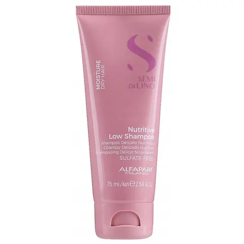 Alfaparf Semi Di Lino Nutritive Szampon do Włosów Suchych i Matowych 75ml