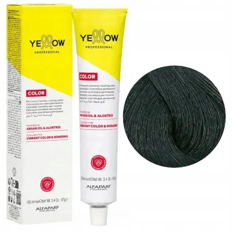 Yellow Profesjonalna farba 4 do włosów z olejkiem arganowym 100ml