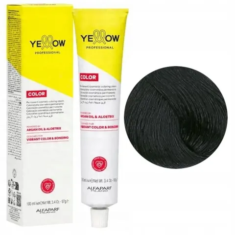 Yellow Profesjonalna farba 1 do włosów z olejkiem arganowym 100ml