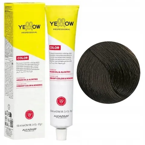 Yellow Profesjonalna farba 5 cool do włosów z olejkiem arganowym 100ml