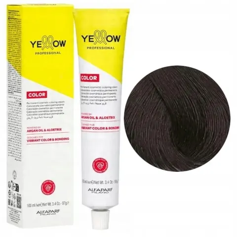 Yellow Profesjonalna farba 5.35 do włosów z olejkiem arganowym 100ml
