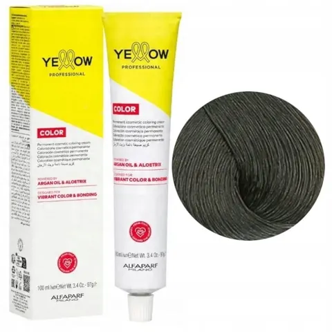 Yellow Profesjonalna farba 6.11 do włosów z olejkiem arganowym 100ml