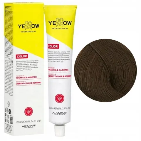 Yellow Profesjonalna farba 6.32 do włosów z olejkiem arganowym 100ml