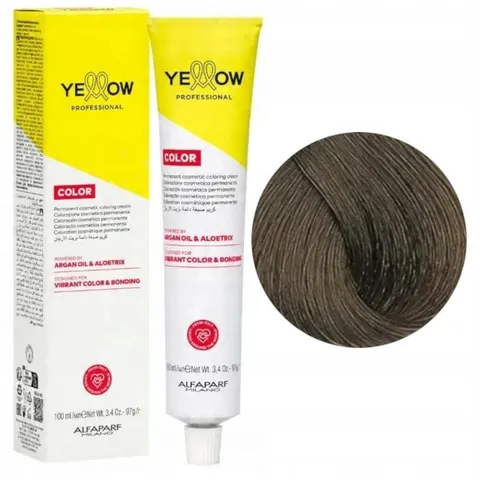 Yellow Profesjonalna farba 7 do włosów z olejkiem arganowym 100ml