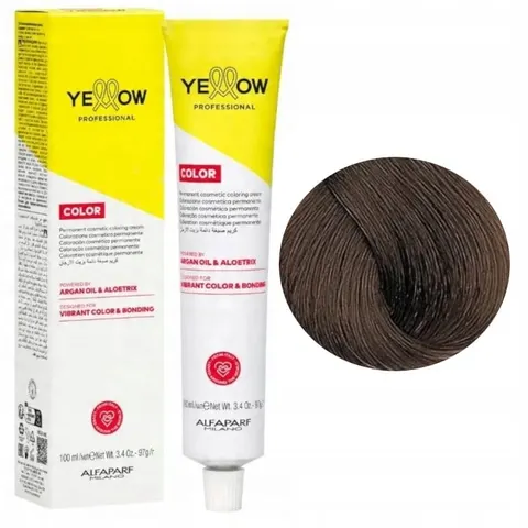 Yellow Profesjonalna farba 7.00 do włosów z olejkiem arganowym 100ml