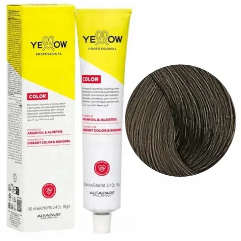 Yellow Profesjonalna farba 7.1 do włosów z olejkiem arganowym 100ml