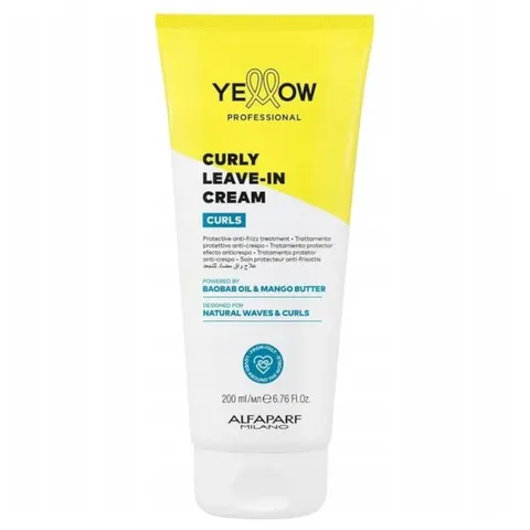 Yellow Krem do loków bez spłukiwania CURLS LEAVE-IN CREAM 200ml