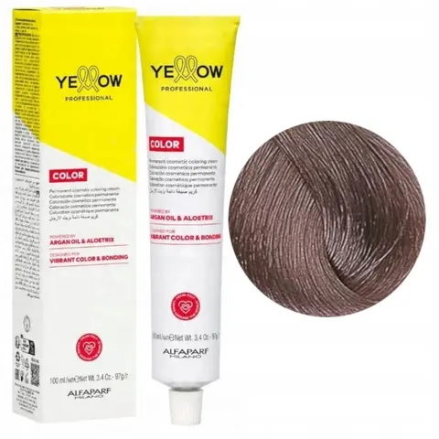 Yellow Profesjonalna farba 8.21 do włosów z olejkiem arganowym 100ml