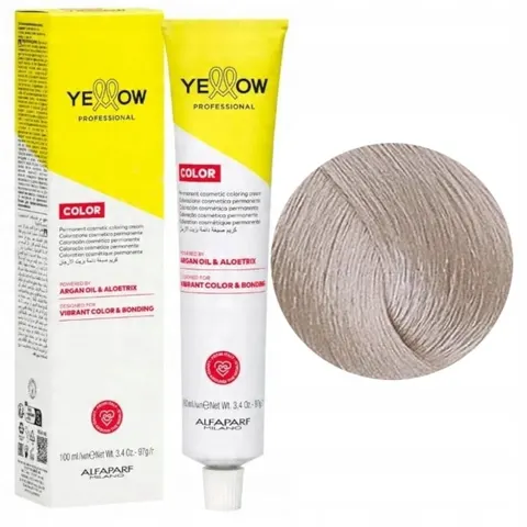 Yellow Profesjonalna farba 10.21 do włosów z olejkiem arganowym 100ml