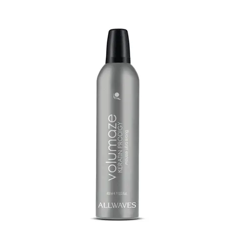 Allwaves Volumaze Pianka zwiększająca objętość włosów z keratyną 400ml