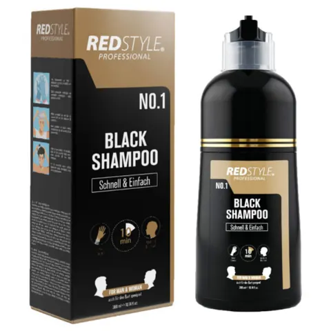 RED STYLE Redstyle szampon koloryzujący black NO.1 300ml
