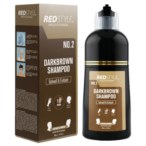 RED STYLE Redstyle szampon koloryzujący dark brown NO.2 300ml