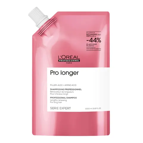 L'Oreal Pro Longer Szampon Wzmacniający Włosy Na Całej Długości Refill 1000ml