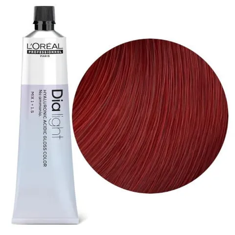 Loreal Dia Light Reno 6.64 Profesjonalna koloryzacja ton w ton o odczynie kwasowym 60ml