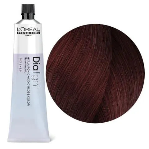 Loreal Dia Light Reno 5.66 Profesjonalna koloryzacja ton w ton o odczynie kwasowym 60ml