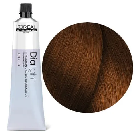 Loreal Dia Light Reno 5.4 Profesjonalna koloryzacja ton w ton o odczynie kwasowym 60ml