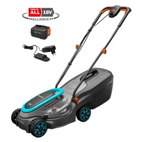 Gardena PowerMax 32/18V P4A - zestaw 14632-20 - Akumulatorowa kosiarka