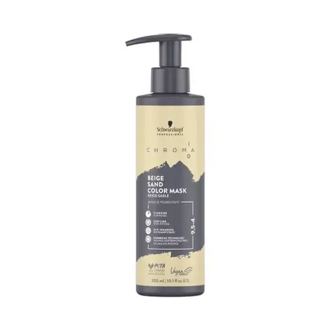 Schwarzkopf Chroma ID Beige Sand 9.5-4 Maska koloryzująca włosy rozjaśniane 300ml