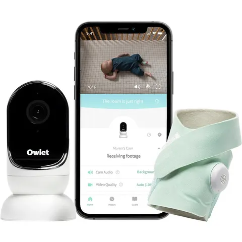 Owlet Smart Sock 3 & Cam Bundle - Elektroniczna niania