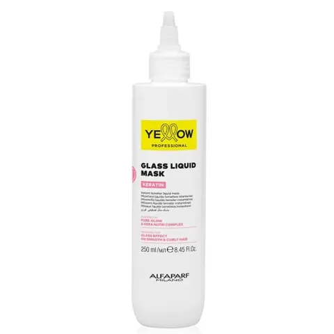 Alfaparf Yellow KERATIN GLASS LIQUID Maska 250ml