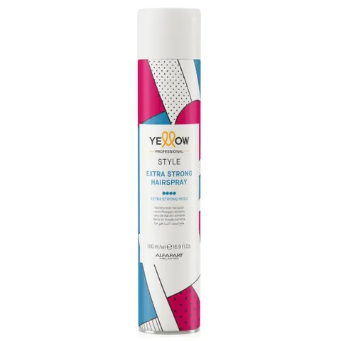 Yellow Style Extra Strong Hairspray bardzo mocny lakier do włosów 500ml