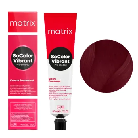 Matrix SoColor Vibrant Pre-Bonded 6RV+farba do włosów 90ml