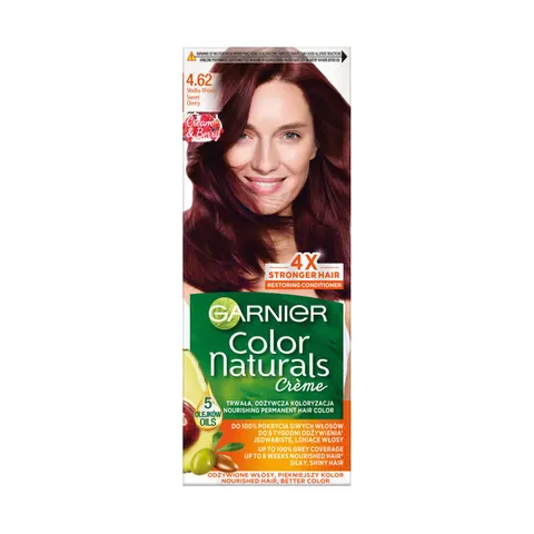 GARNIER COLOR NATURALS Farba do włosów 4.62 SŁODKA WIŚNIA