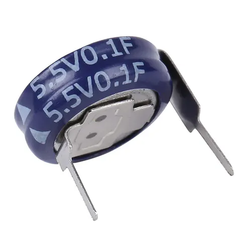 1F 5,5V Superkondensator Gold Cap, montaż poziomy