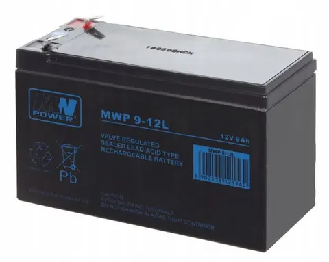 MWP 9-12L akumulator żelowy AGM 12V / 9Ah