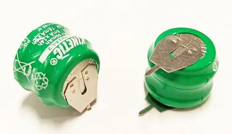 Akumulator Ni-MH 2,4V / 80mAh; 2-pin do druku