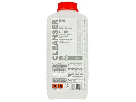 Cleanser IPA alkohol izopropylowy, opakowanie 1L