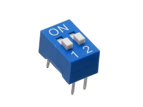 Przełącznik dip switch 2 polowy